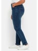 sheego Skinny Stretch-Jeans in dark blue Denim