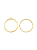 Elli Ring 925 Sterling Silber Ring Set in Gold