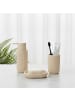 relaxdays 3-tlg. Bad Accessoires in Beige