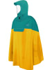 Normani Outdoor Sports Regenponcho Sohra in Petrol/Gelb