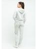 Tom Barron Freizeitanzug Tom Barron Line Pattern Sweatshirt Hoddie And Pant Set in grey