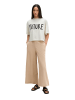 Marc O'Polo Print-T-Shirt loose in White Cotton
