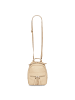 Knomo City Rucksack RFID Schutz Leder 20 cm trench beige