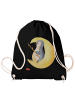 Mr. & Mrs. Panda Tasche Pinguin Mond ohne Spruch in Schwarz