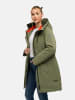 Marikoo Kurzmantel Pakaami 16 in Olive Leaf