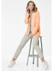GOLDNER Eleganter Herbstcardigan mit Rundhals in pfirsich