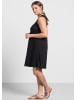 sheego Jerseykleid in schwarz