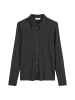 Marc O'Polo Jersey-Bluse regular in Dark Grey Melange