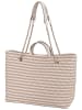 Guess Shopper Giully II Large 2 In 1 Tote in Taupe Multi