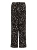 Kaffe Casual Hose BPisabella Regular fit in Nature/Black Flower Print