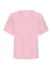 Cream Kurzarm-Bluse CRSuny Loose fit in Pink Nectar