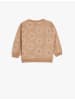 KOTON Sweatshirt in Braun Gemustert