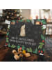 Mr. & Mrs. Panda Hunde Weihnachtskalender Hund Liebe mit Spruch in Kreidetafel