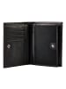 Camel Active Wood Geldbörse Leder 10 cm black