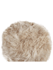 Beliani Pouf TUKKI in Beige - (W) 50 x (H) 30 x (L) 50 cm