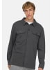 ONLY & SONS Hemdjacke / Overshirt Newkodyl in Grey pinstripe