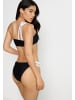 LSCN BY LASCANA Bustier-Bikini in schwarz-weiß