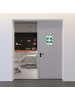 Durable Informationsrahmen Duraframe Security A4 magnethaftend Packung mit 5 ...