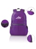 Intirilife Faltbarer Rucksack - 36L in Violett