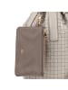 DuDu Filicudi M. Beuteltasche Leder 19 cm in pearl grey