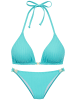 LASCANA Triangel-Bikini in türkis