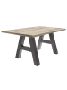 58 aufm Kessel ESSZIMMERTISCH Elia 4 140 x 90 x 75 Esstisch Graphit/Sandeiche