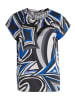 Betty Barclay Casual-Bluse mit Muster in Schwarz/Blau