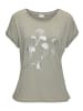 LASCANA Kurzarmshirt in khaki