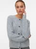 Vero Moda Strickjacke in Medium Grey Melange