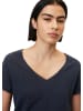 Marc O'Polo DENIM V-Neck-T-Shirt regular in scandinavian blue