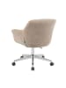 DUBI Möbel 2er-Set: Bürostuhl Mika-Nio in Beige - (B)65 x (H)79 x  (T)66 cm