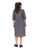 Ulla Popken Kleid in graphitgrau