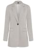 Laura Scott Sweatblazer in grau meliert