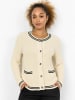 soyaconcept Strickjacke SC-JULIA 10 in 1620C CREAM COMBI