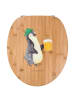 Mr. & Mrs. Panda WC Sitz Pinguin Bier ohne Spruch in Braun