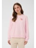 SAINT TROPEZ Trackjacket-sweat LorissaSZ Lockere Passform in Festival Bloom