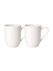 Villeroy & Boch 2er Set Kaffeebecher For Me 290 ml weiß in weiß