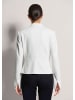 MADELEINE Kurzer Jersey-Blazer mit Reverskragen in wollweiß