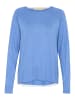 CULTURE Strickpullover CUannemarie Relaxed fit in Ultramarine Melange