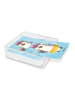 Mr. & Mrs. Panda Coaster Pinguin Kokosnuss ohne Spruch in Eisblau