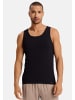 Hanro Unterhemd / Tanktop Cotton Essentials in Schwarz / weiß