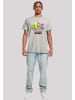 F4NT4STIC T-Shirt Care Bears Good Luck Bear Positive Vibes in grau meliert