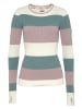 Kangaroos Rundhalspullover in offwhite-rosa