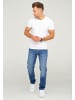 Jack & Jones Jeans Straight Leg - JJIMIKE JJARIS in Dark Blue Denim