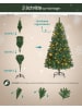 SONGMICS Weihnachtsbaum Lilac in Grün - (H)180 x (D)78 cm