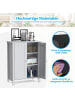 COSTWAY Badezimmerschrank 60 x 30 x 80,5 cm in Grau