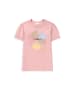 Coccodrillo T-Shirt mit kurzen Ärmeln in gedämpftes Rosa