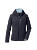 Killtec Funktionsjacke mit Kapuze wasserdicht in dunkelblau