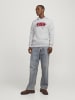 Jack & Jones 2er-Pack Kapuzenpullover in White Melange