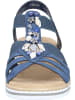 rieker Klassische Sandaletten in jeans